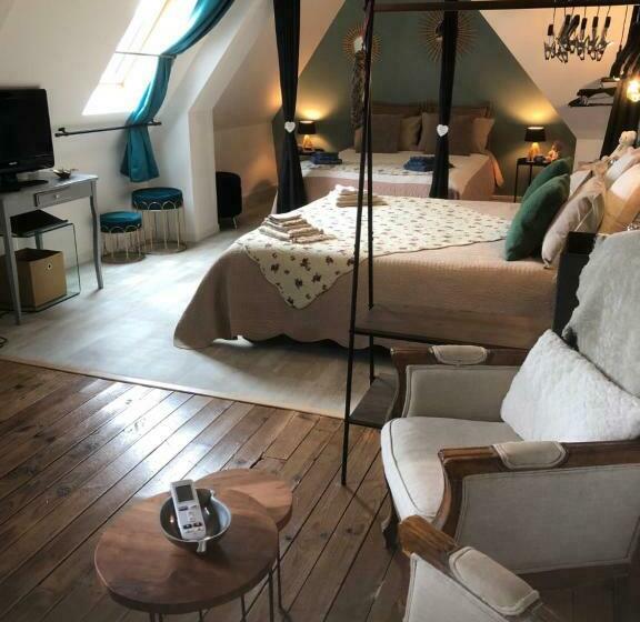 펜션 Chambre Studio Familiale La Brandonnière