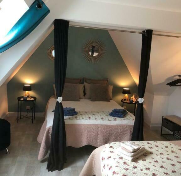 펜션 Chambre Studio Familiale La Brandonnière