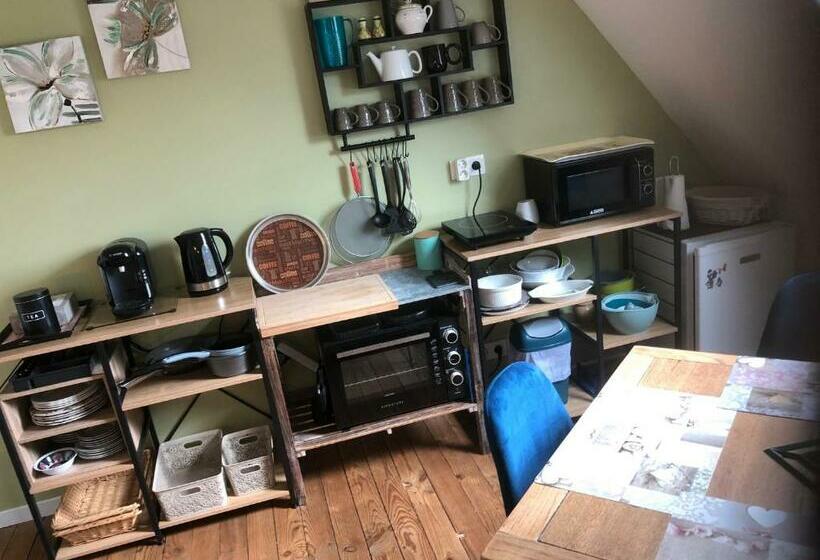 펜션 Chambre Studio Familiale La Brandonnière