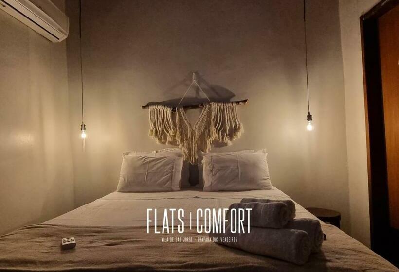膳宿费 Novidade Flats Comfort Na Vila De São Jorge   Chapada Dos Veadeiros