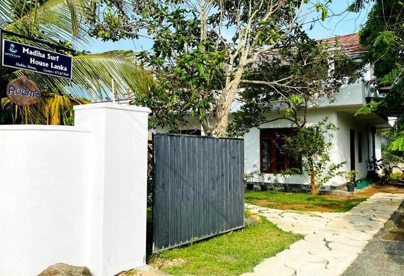פנסיון Madiha Surf House Lanka
