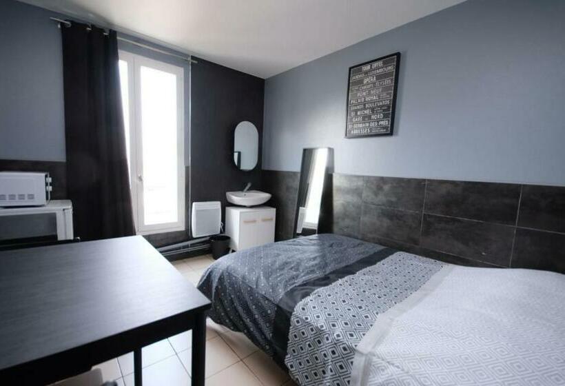 住宿加早餐  03  Chambre Avec Lit Double Proche Paris Et Transports Wifi