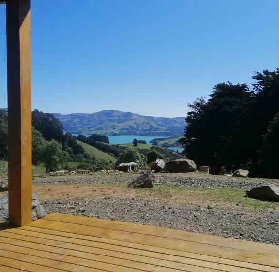 צימר Glenwood Akaroa Bush Retreat   Totara Hut