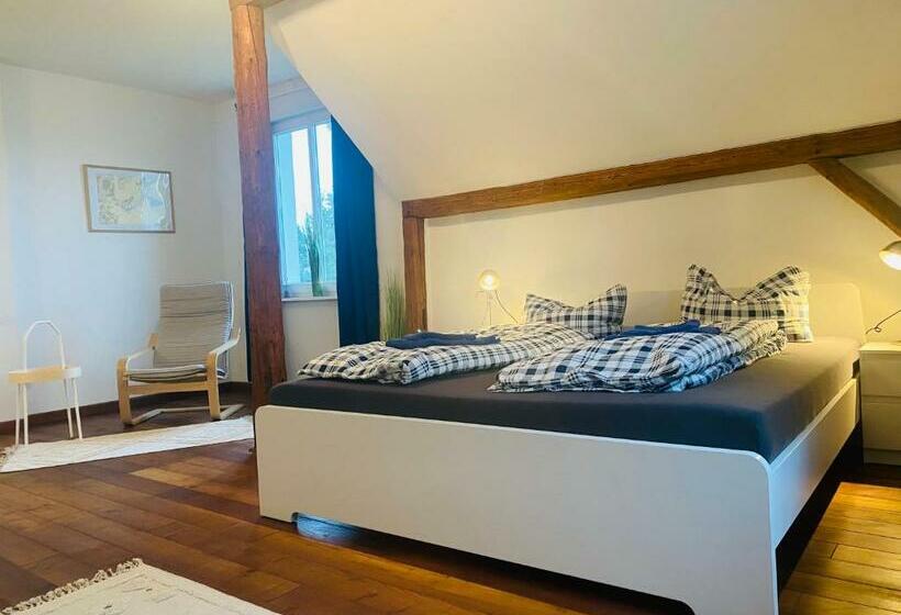 بنسيون Kapitänshaus An Der Warnow Mit Sauna