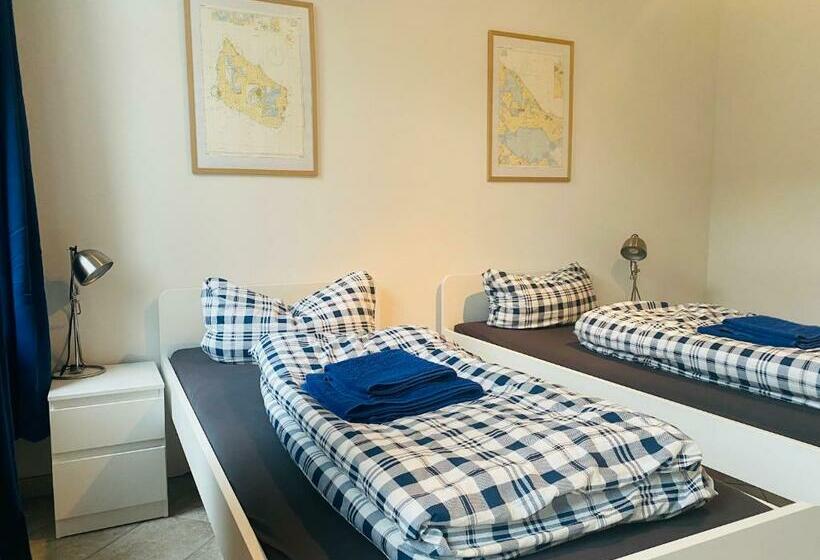 بنسيون Kapitänshaus An Der Warnow Mit Sauna