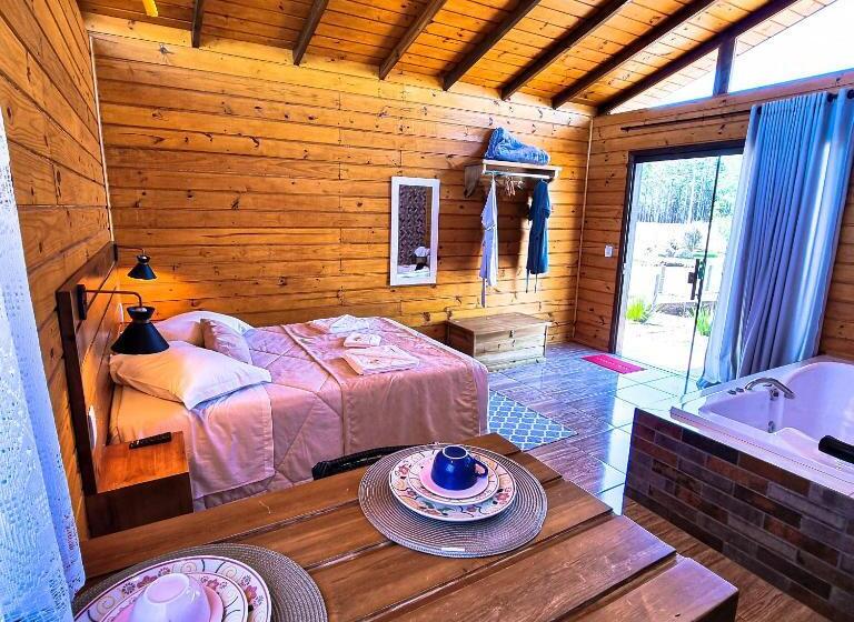 膳宿费 Cabanas Colina Do Sol