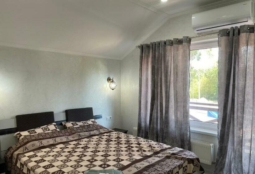 پانسیون Villa Aeroport розовый дом