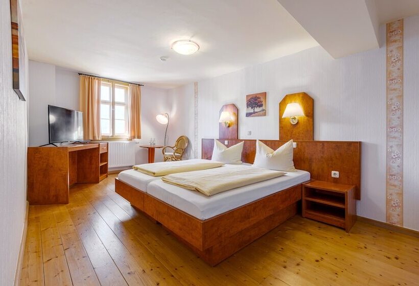 בית מלון כפרי Watzdorfer Geleitschenke Und Herberge