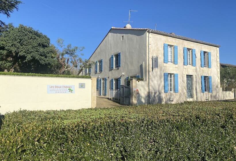 住宿加早餐  Chambres Et Gîtes Les Deux Chênes Près De Bergerac