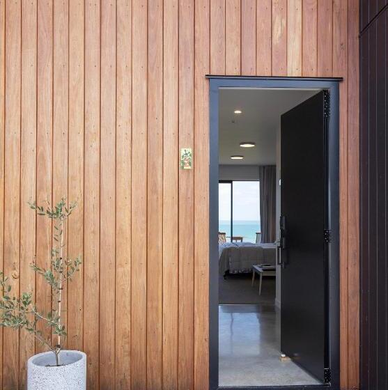 פנסיון Views Over Tasman, New Luxury Boutique Studio Overlooking The Tasman Sea