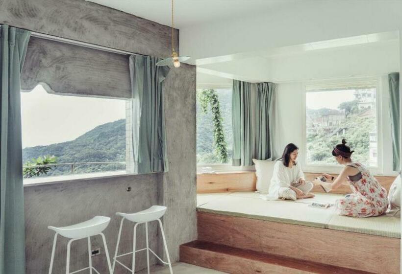 تختخواب و صبحانه Owlstay Jiufen Green Ray   故事所 山中夢遊 九份綠光