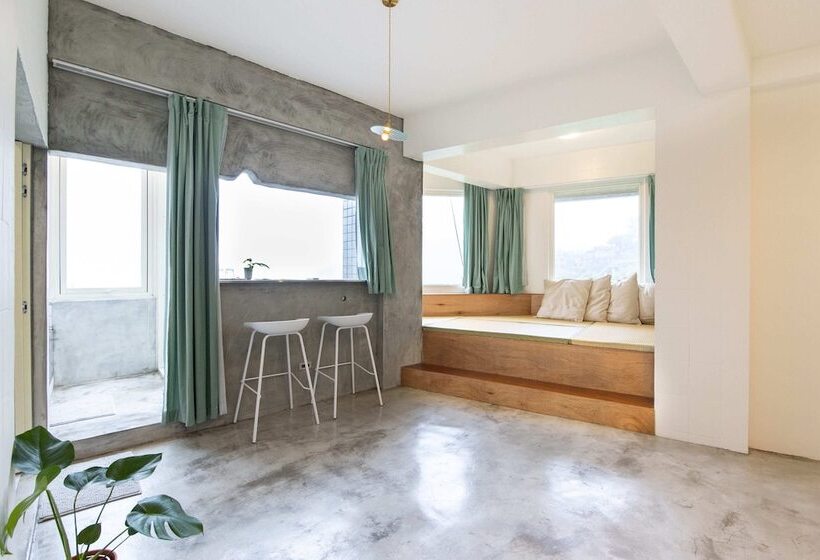 تختخواب و صبحانه Owlstay Jiufen Green Ray   故事所 山中夢遊 九份綠光