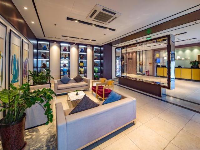 בית מלון כפרי Jinjiang Inn Select Zibo Boshan Passenger Station Branch