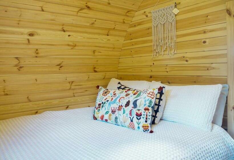 بنسيون Marlborough Wine Barrel Cabins