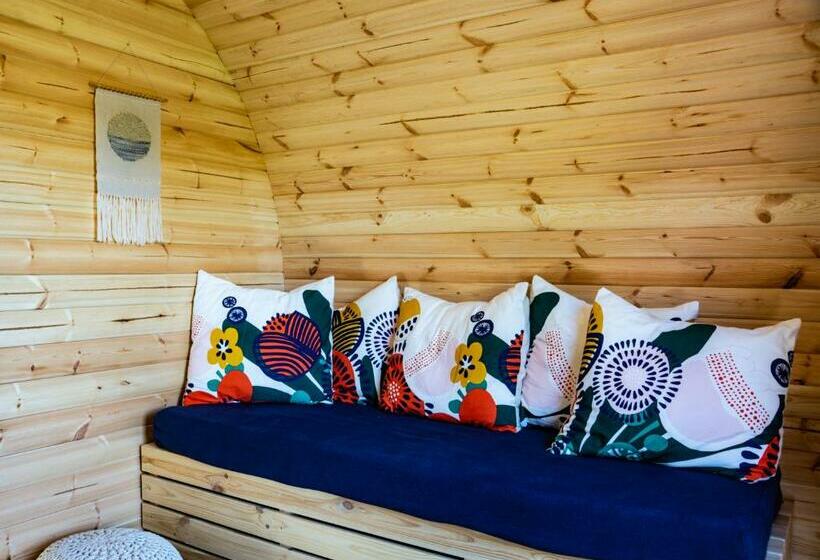 بنسيون Marlborough Wine Barrel Cabins