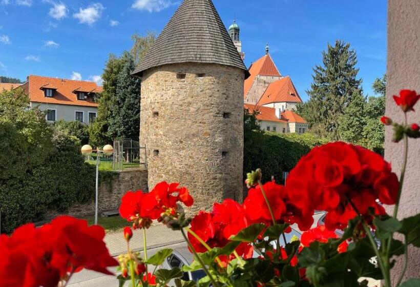 بنسيون Penzion Pod Hradbami