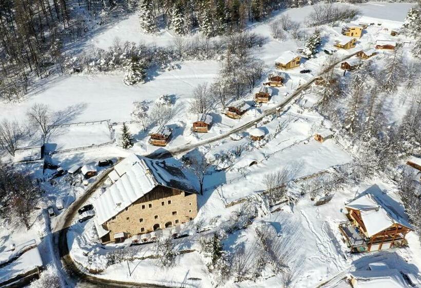 펜션 La Ferme De Belline Chalets Ou Gîtes & Spa