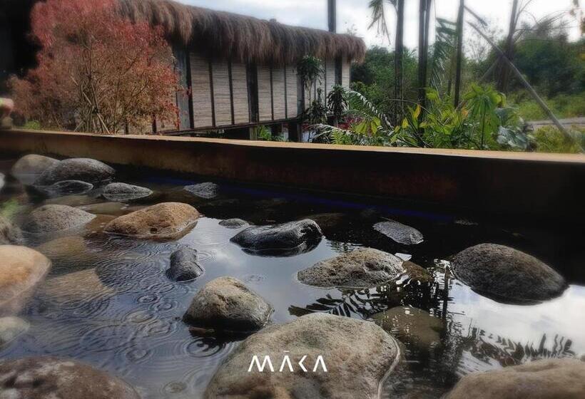 مبيت وإفطار Maka Kalinaw 6 Wabi Sabi Room, Forest And Garden View