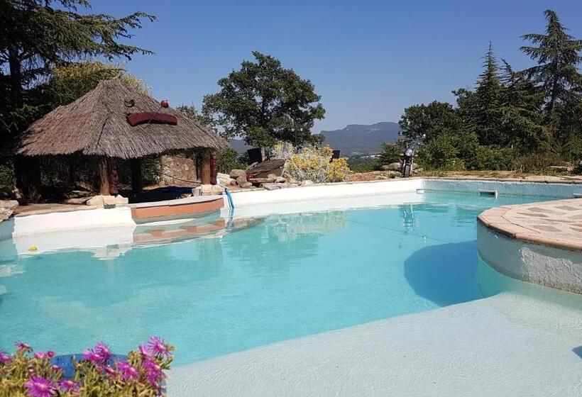 مبيت وإفطار Suite Médiévale 40m2 Chambre D  Hôte Du Mas Fabrègue