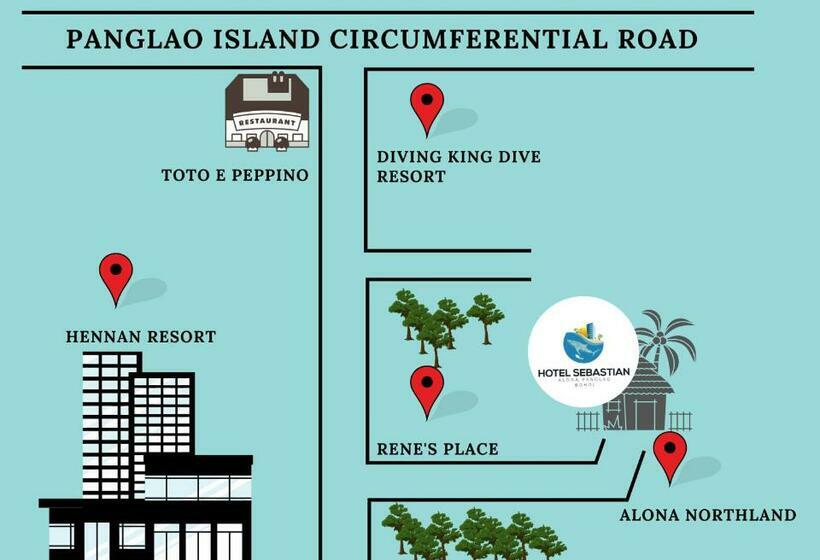 فندق Sebastian Panglao