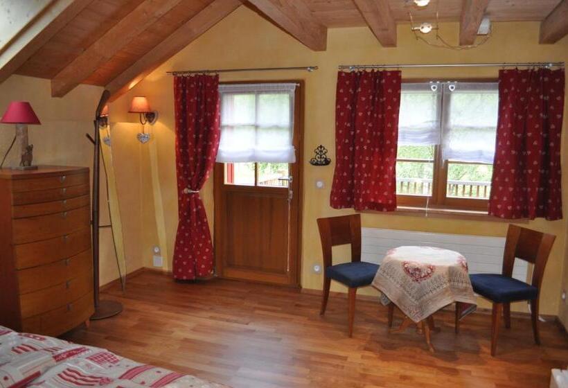ベッドアンドブレックファースト Chambre Merisier Dans Une Ferme Avec étang Privé Au Coeur De La Région Des Mille étangs, Faucogney E