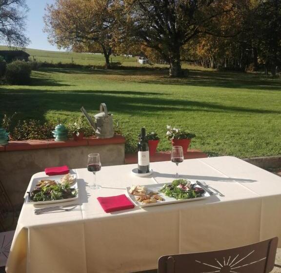 مبيت وإفطار Maison Maupas Chambre Rouge