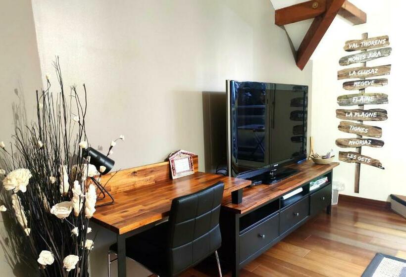 بنسيون Location Chambres Le Panorama   Aéroport Genève   Pays De Gex