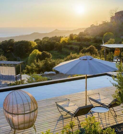 膳宿费 Terre De Maquis, Maison D Hôtes Vue Mer Corse