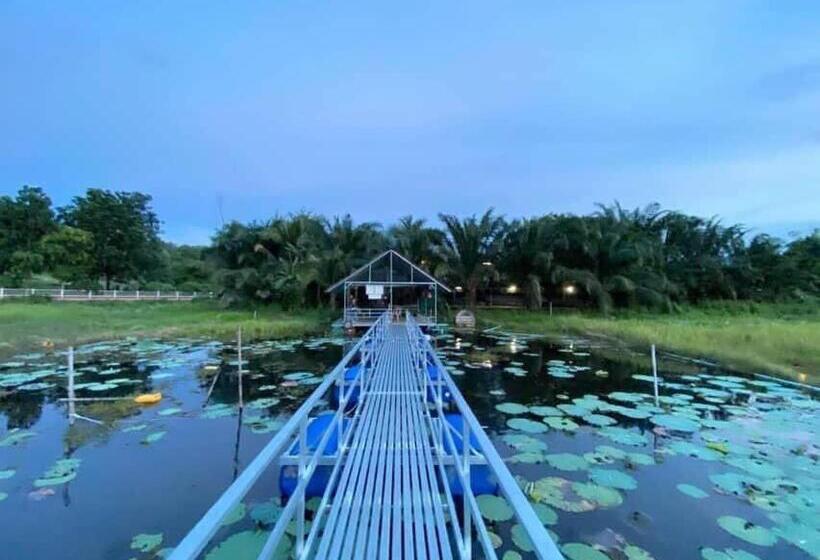 渡假胜地  บ้านภูเคียงน้ำรีสอร์ท ที่พักใกล้วัดเรืองแสง