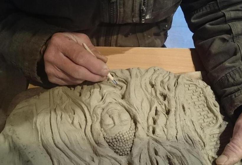 مبيت وإفطار La Chaumière Des Elfes, énigmes Et Magie