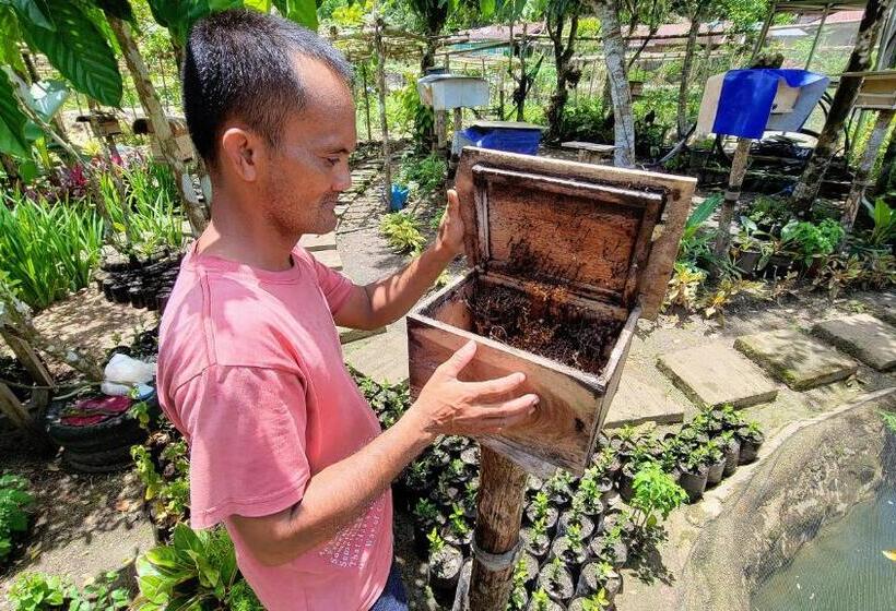 בית מלון כפרי Jolits Ecogarden Hostel