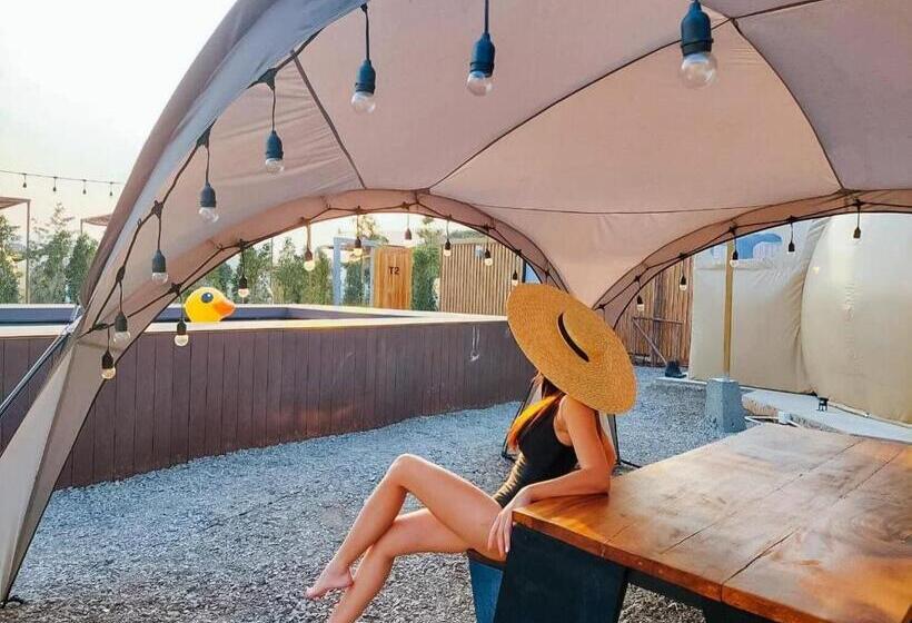 فندق The X10 Nordic Tent And Glamping Pool Villa Khaoyai เขาใหญ่   Sha Certified