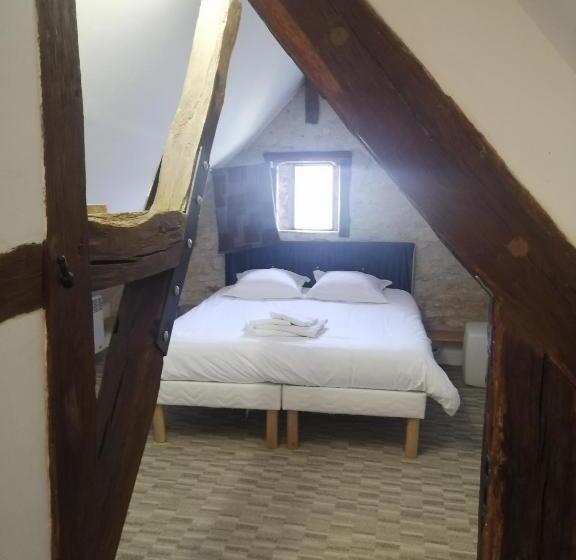 مبيت وإفطار Gîte L Ange Blanc 20 Personnes