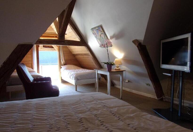 مبيت وإفطار Gîte L Ange Blanc 20 Personnes