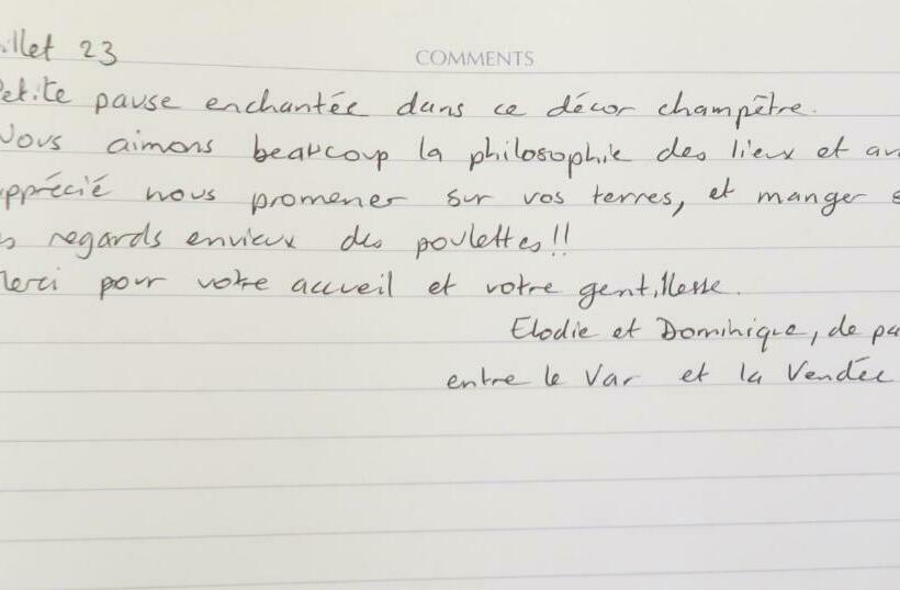 مبيت وإفطار Sérénité Verte à La Tuilerie Accommodation