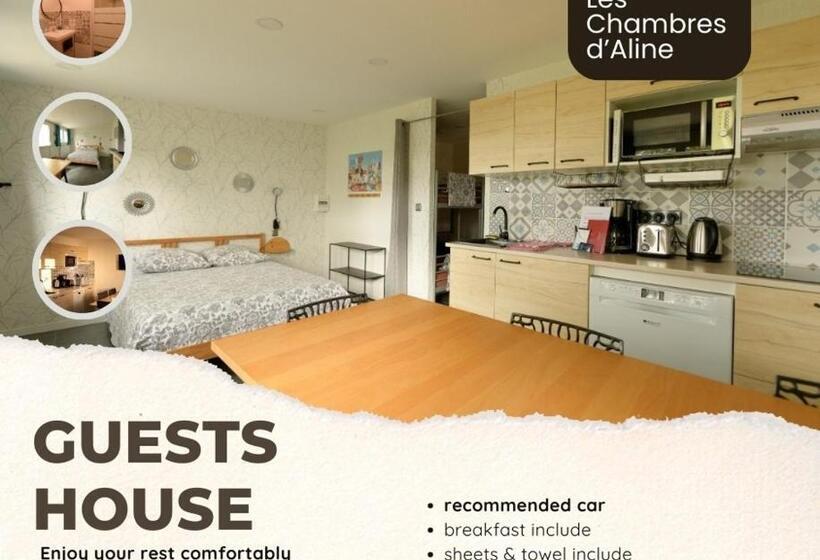 펜션 Les Chambres D Aline