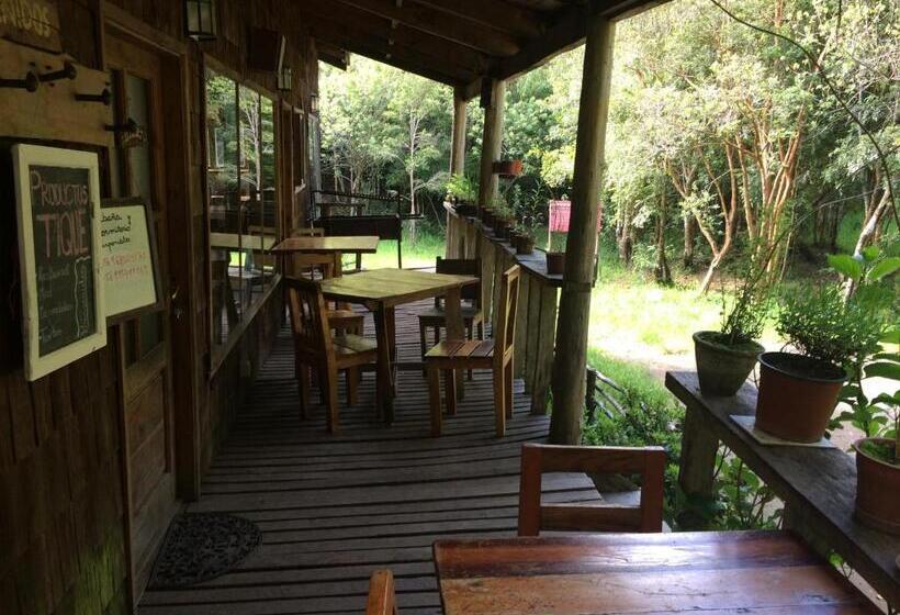 فندق صغير Habitación En Rio Puelo