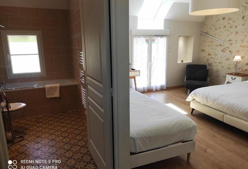 مبيت وإفطار Chambre D Hôtes Le Domaine Des Hirondelles