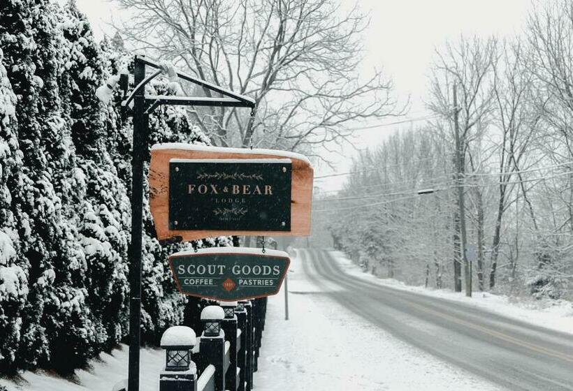 مبيت وإفطار Fox & Bear Lodge