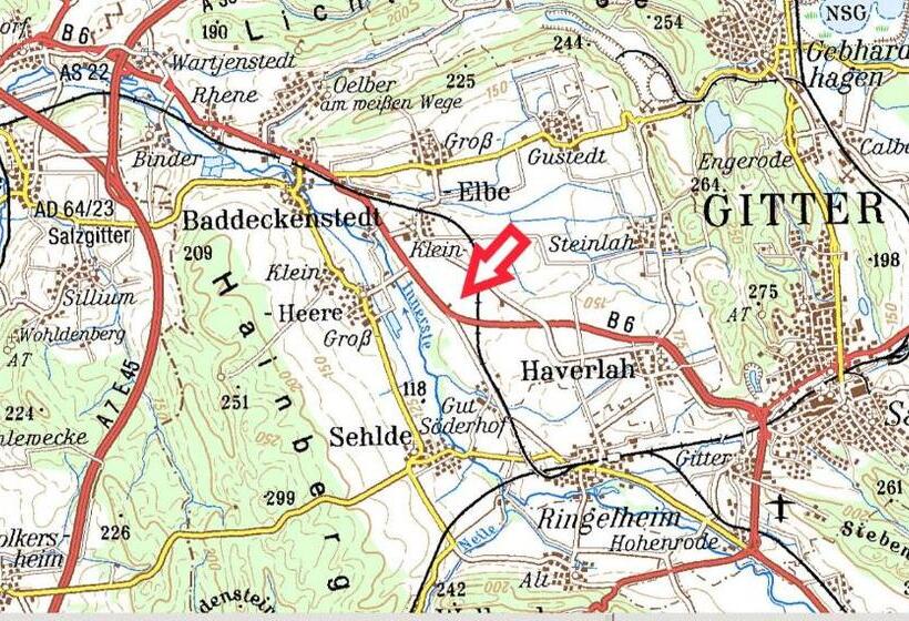 مبيت وإفطار Landhaus Nauenburg