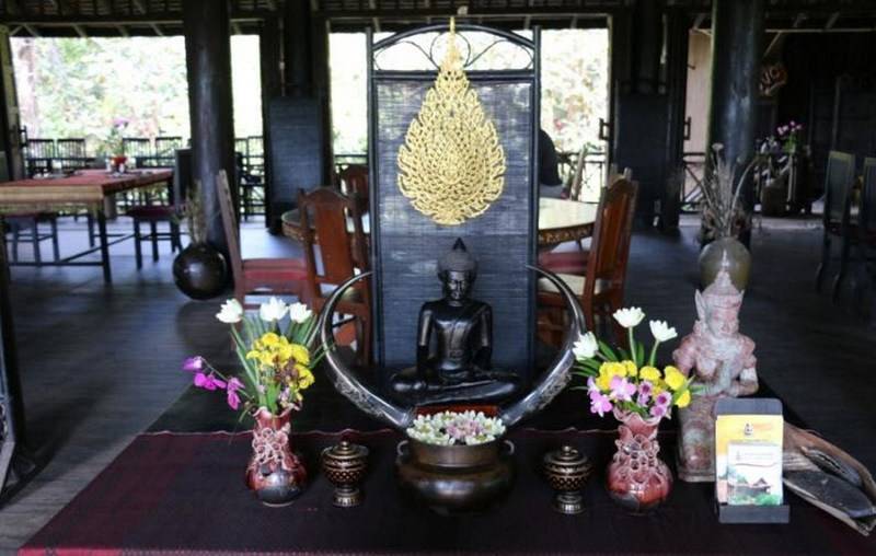 펜션 The Bong Thom Homestay