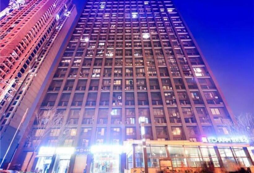 Echarm Hotel Wuhan Huangpu Erqi Xiaolu Metro Station