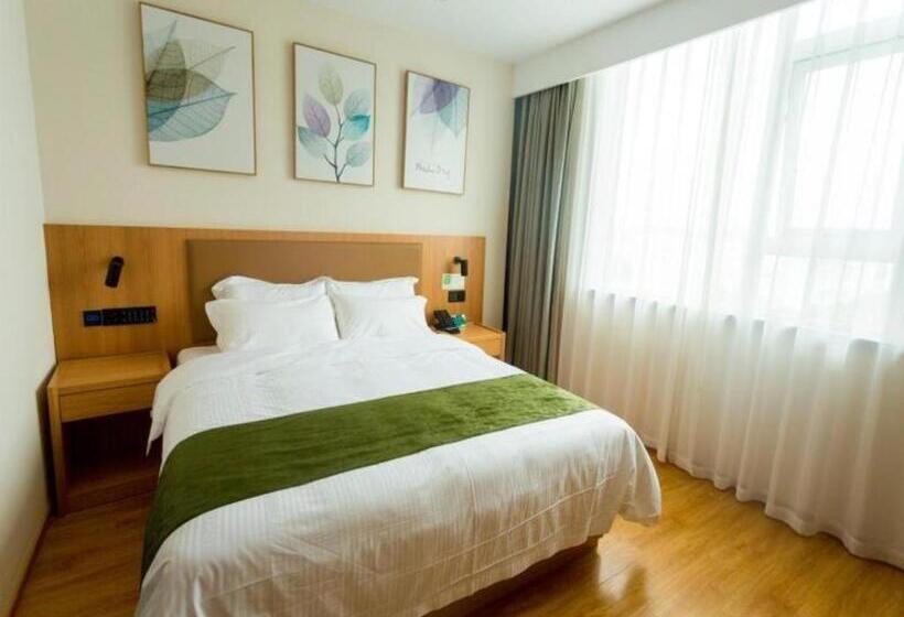 호텔 Greentree Inn Express Henan Xinyang Huaibin County