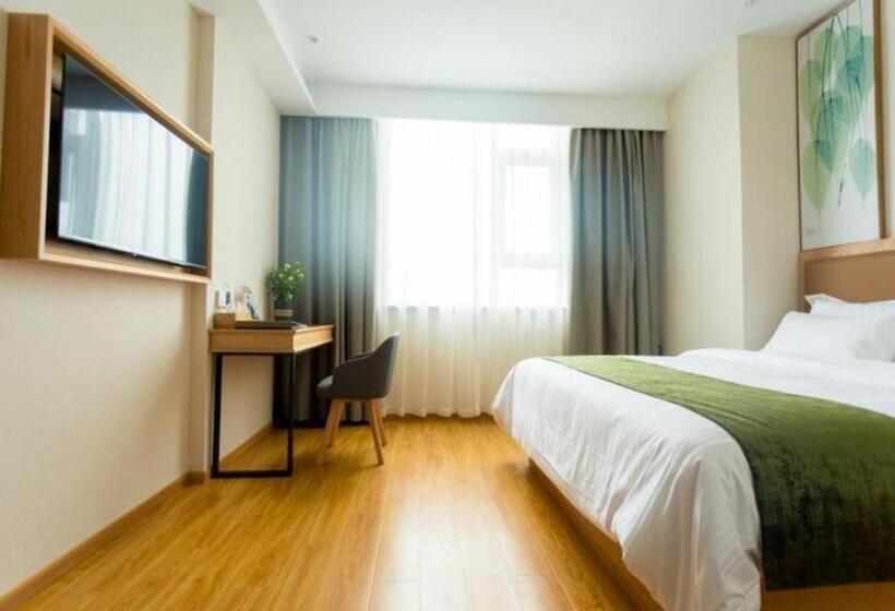 호텔 Greentree Inn Express Henan Xinyang Huaibin County