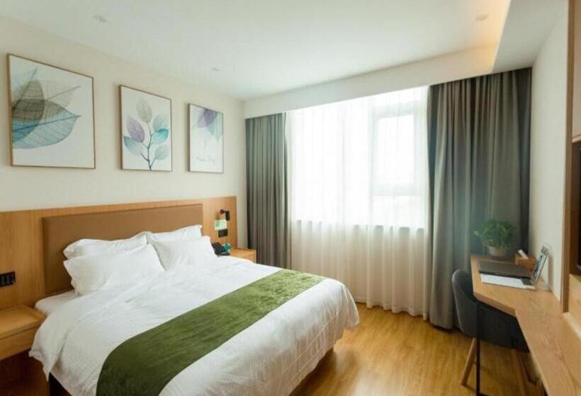 호텔 Greentree Inn Express Henan Xinyang Huaibin County