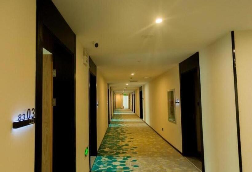 호텔 Greentree Inn Express Henan Xinyang Huaibin County