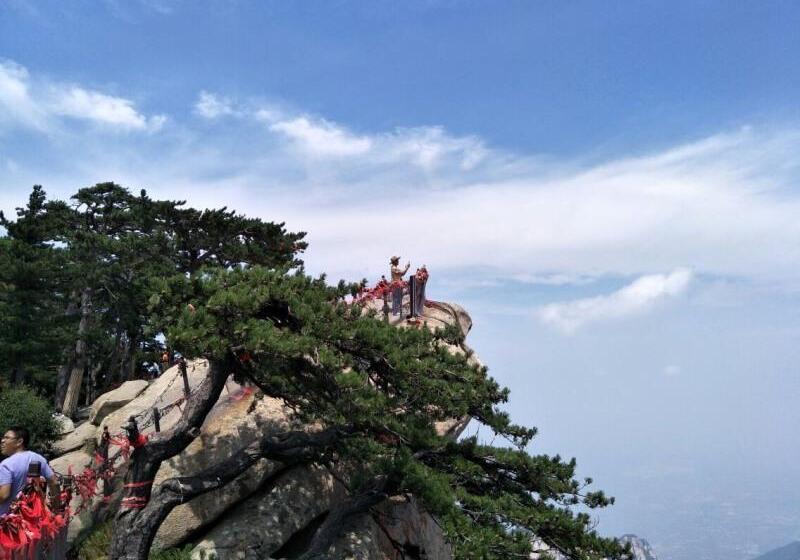 Otel Greentree Inn Huayin Huashan Scenic Area Xiyue Branch