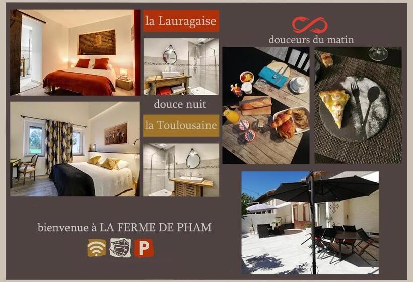 مبيت وإفطار La Ferme De Pham