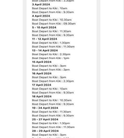 Kiki Beach Resort, Batam