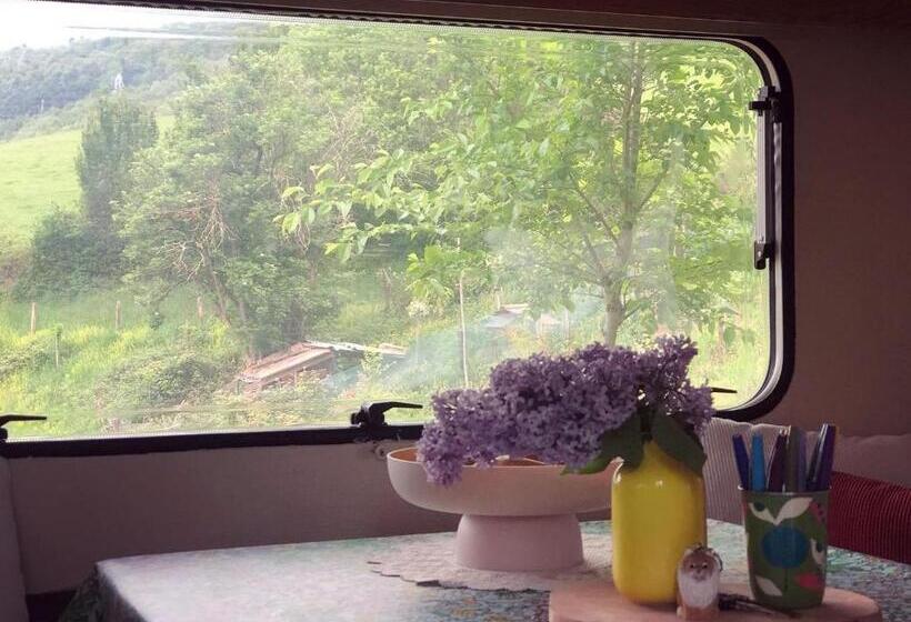 Пансион Gîte Aurinko : Caravane Avec Bain Nordique